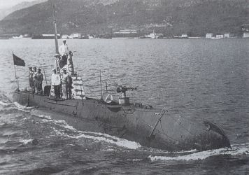 10 ponorka U5 v Boce Kotorské