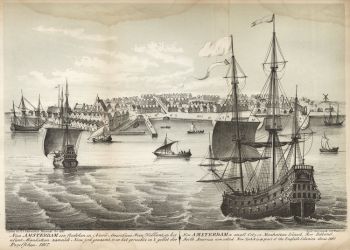 02 c anglické fregaty vtrhly 1664do Nového Amsterdamu